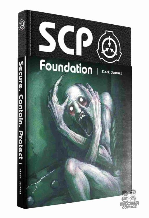 Scp Foundation Art Book Black Journal (Hardcover)