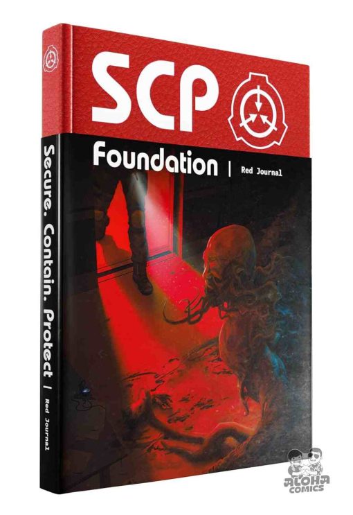 Scp Foundational Artbook Red Journal (Hardcover)