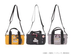 Haikyu X Outdoor Products Collaboration Mini Roll Boston Bags