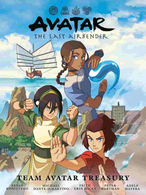 Avatar The Last Airbender: Team Avatar Treasury Library Edition (Hardcover)