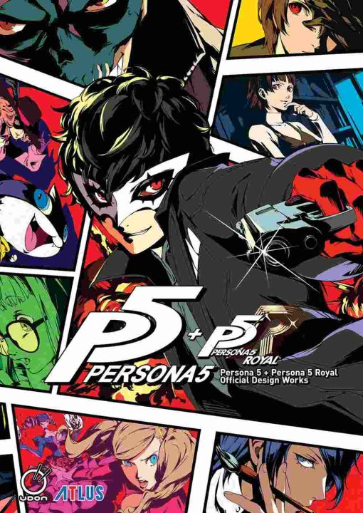 Persona 5 + Persona 5 Royal: Official Design Works (Hardcover)